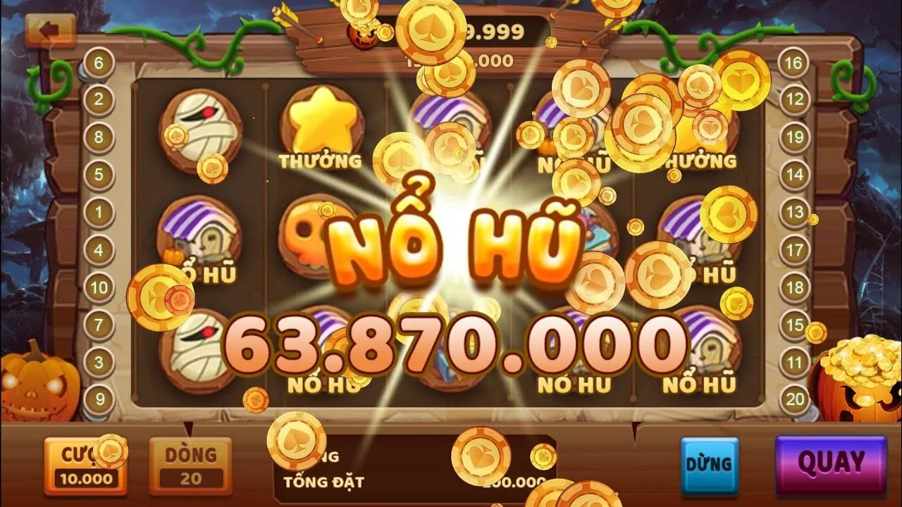 Hình ảnh một người chơi vui mừng khi trúng Jackpot lớn trong Slot Game tại CASINO BL555